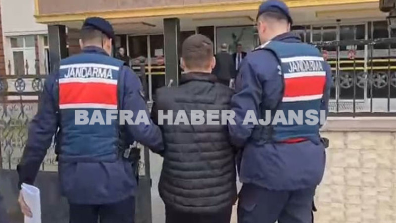 Bafra Jandarması Firari Hırsızı Yakaladı!