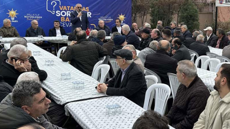 Bafra Başkanı Kılıç İsmetpaşa Halkıyla Bir Araya Geldi