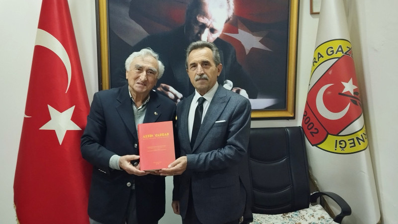 Bafra'da edebiyat ve basın dünyasından sıcak bir kare