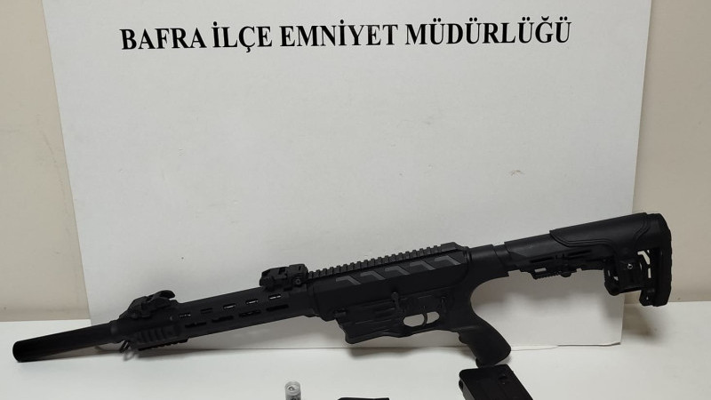 Bafra'da silahlı tehdit ve darp olayında 3 kişi gözaltına alındı
