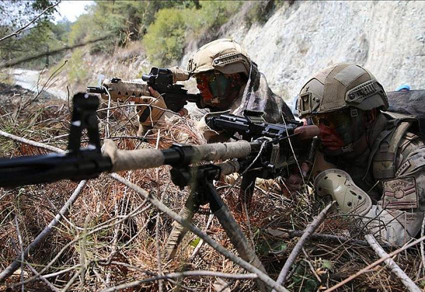 Barış Pınarı Bölgesine saldırı hazırlığındaki 7 PKK/YPG'li terörist etkisiz hale getirildi