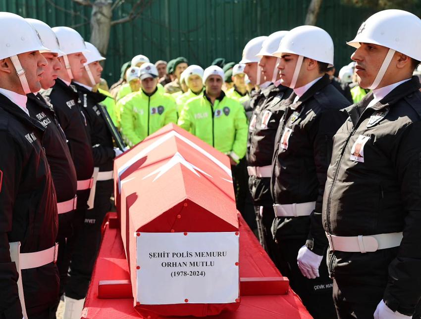 Samsun'da Şehit Polis memuruna tören düzenlendi