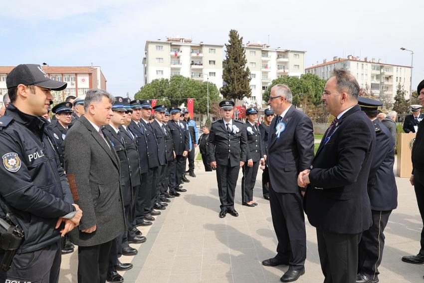 Bafra'da Türk Polis Teşkilatının 179'uncu yılı kutlandı