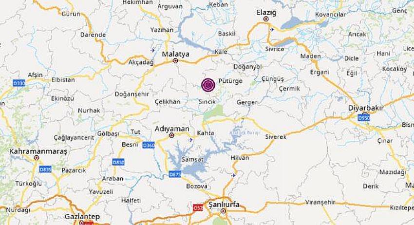 Malatya'da deprem! Korkutan deprem Elazığ'da da hissedildi