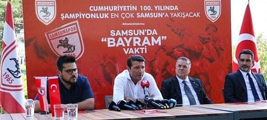 Samsunspor Anlaşmaya vardığı Bayram Bektaş ile  Resmi Sözleşmeyi İmzaladı