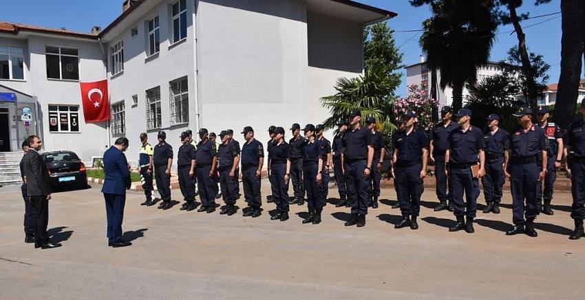 Ertürkmen'den İlçe Jandarma Komutanlığına Ziyaret 