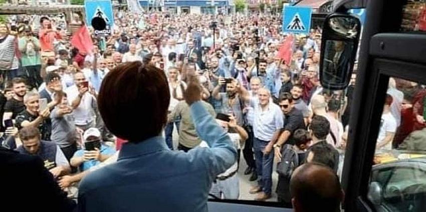 Meral Akşener Samsun'da iktidara seslendi
