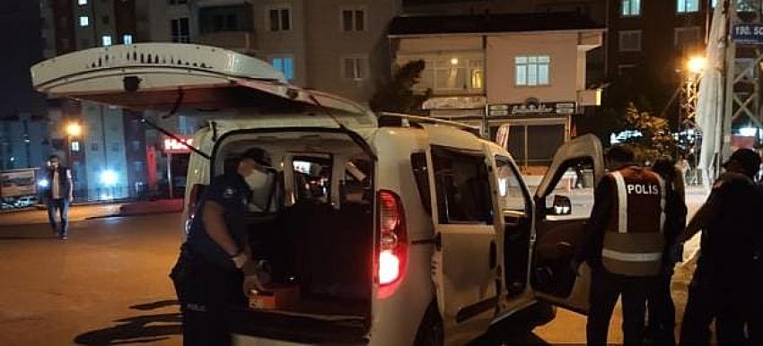 Samsun'da Asayiş Uygulaması 25 aranan şahıs yakalandı