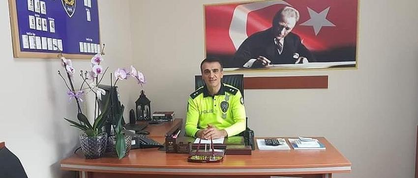 Komiser Ahmet Albayrak Bölge Trafik Amirliğindeki görevine başladı