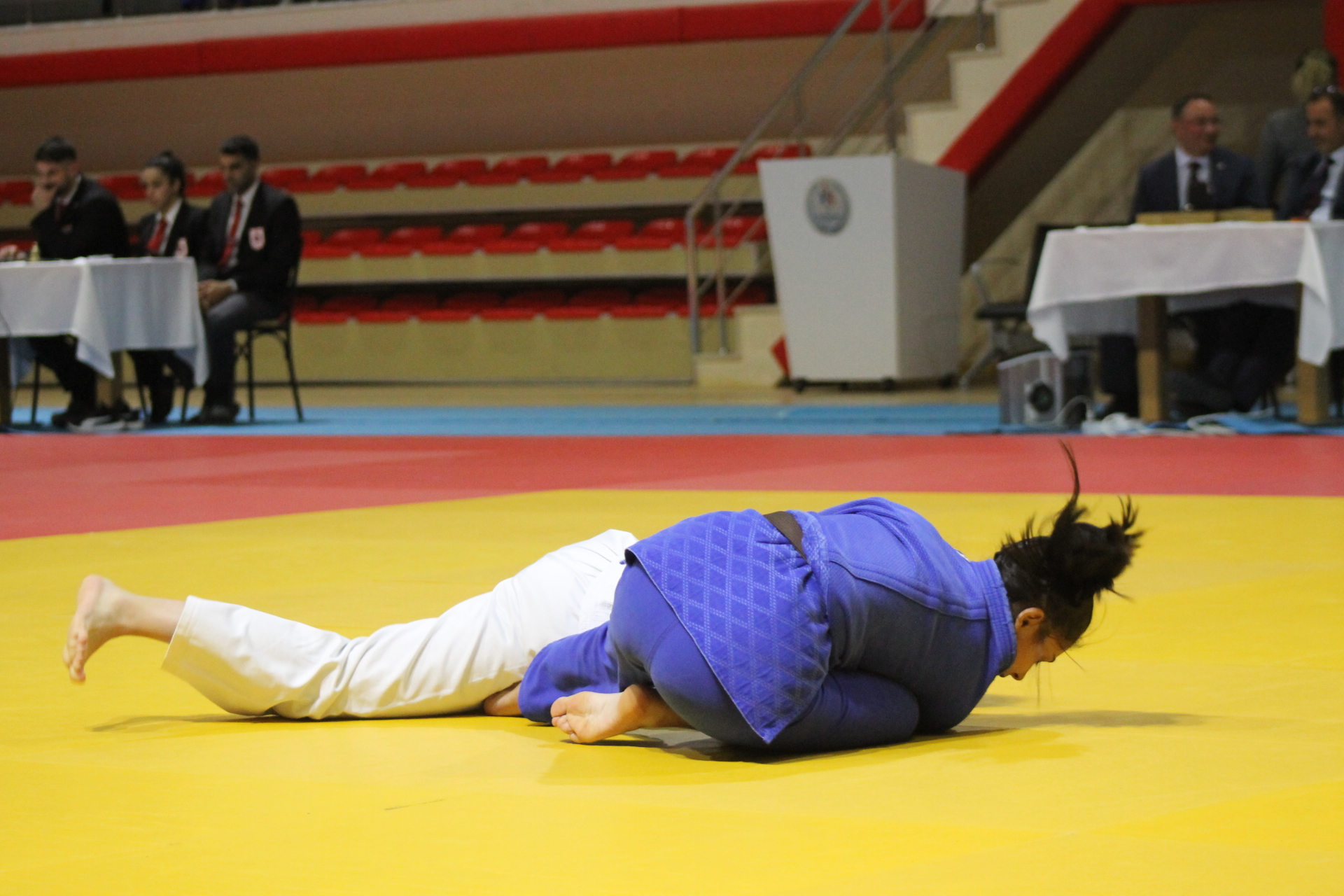 Bafra'da Türkiye Judo Müsabakası başladı