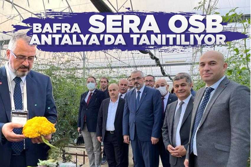 Bafra Sera OSB Antalya' da Tanıtılıyor
