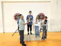 Bafra'da dart yarışması yapıldı 