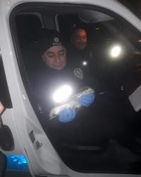 Samsun'da yaralı batağı polis kurtardı