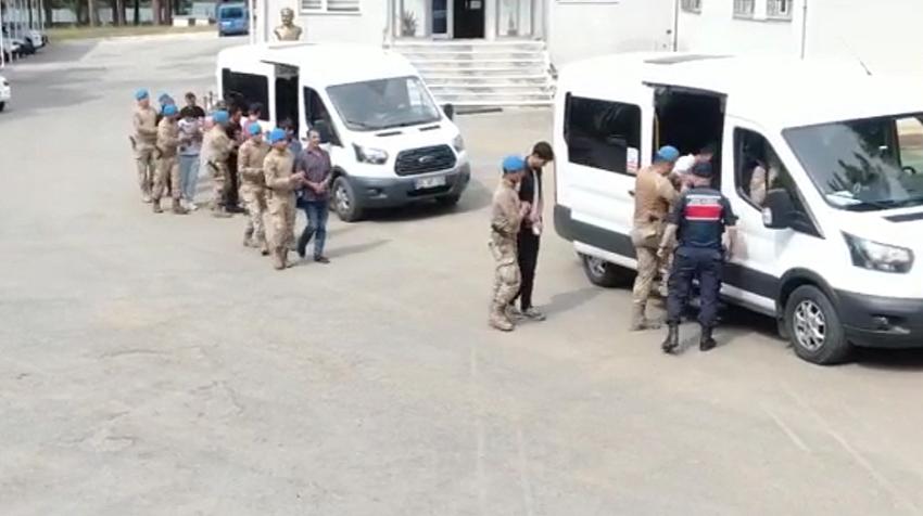 Bafra'da Uyuşturucu ticaretinden 20 kişi tutuklandı