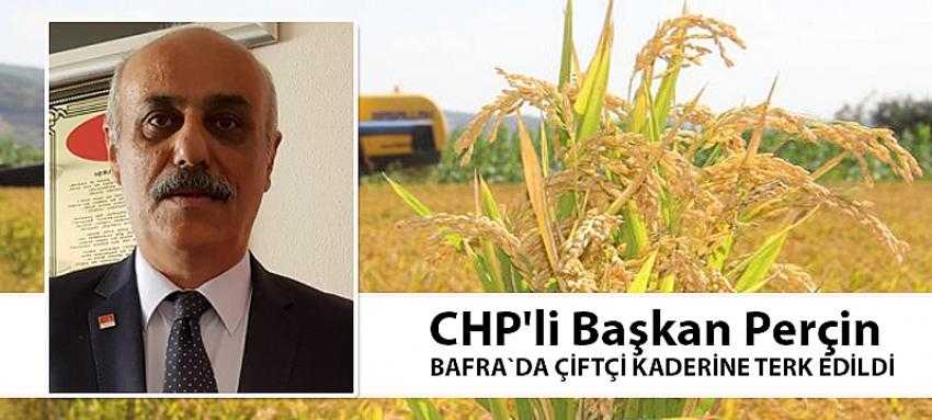 Bafra`Da Çiftçi Kaderine Terk Edildi